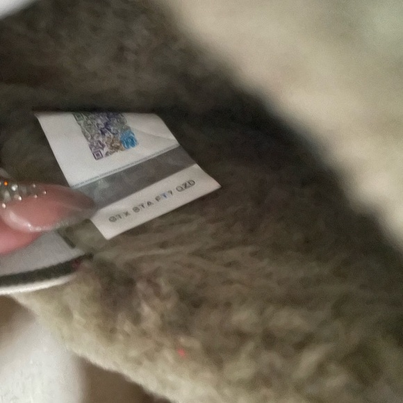 Ugg FLUFF YEAH SLIDE Burnt Olive - Picture 4 of 5